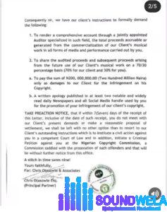 Monday Edo Shallipopi lawsuit papers 