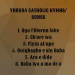 Yoruba Catholic Hymns And Songs Mix – yoruba catholic hymns and songs mix